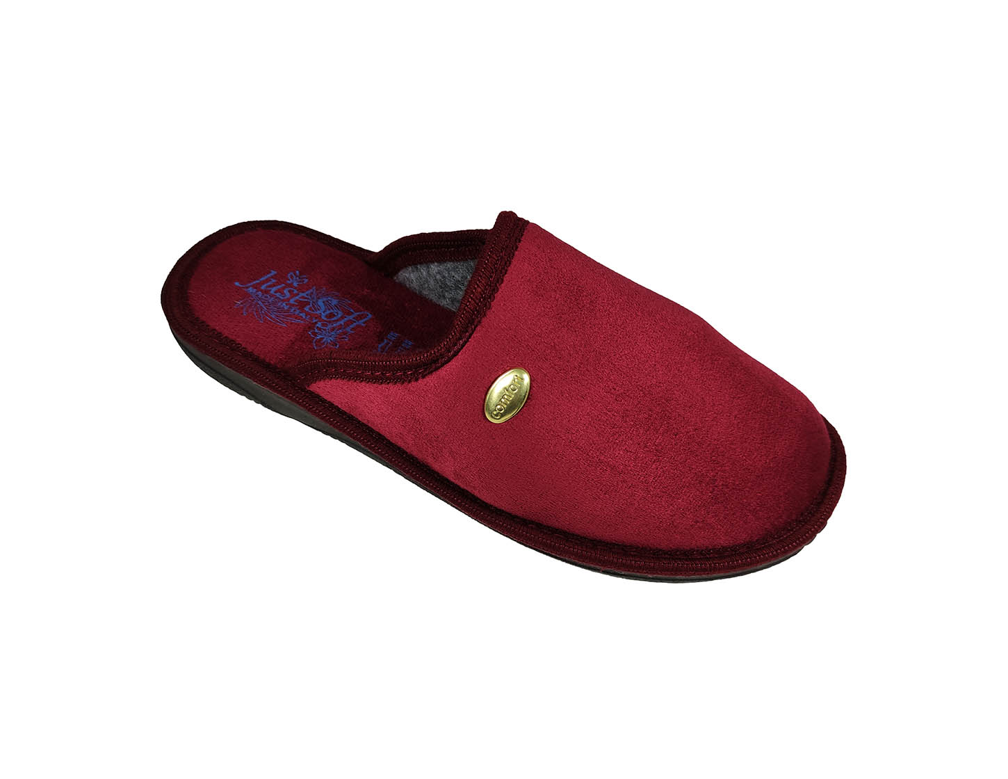 Womens Winter Slippers Just Soft 5399 Bordeaux