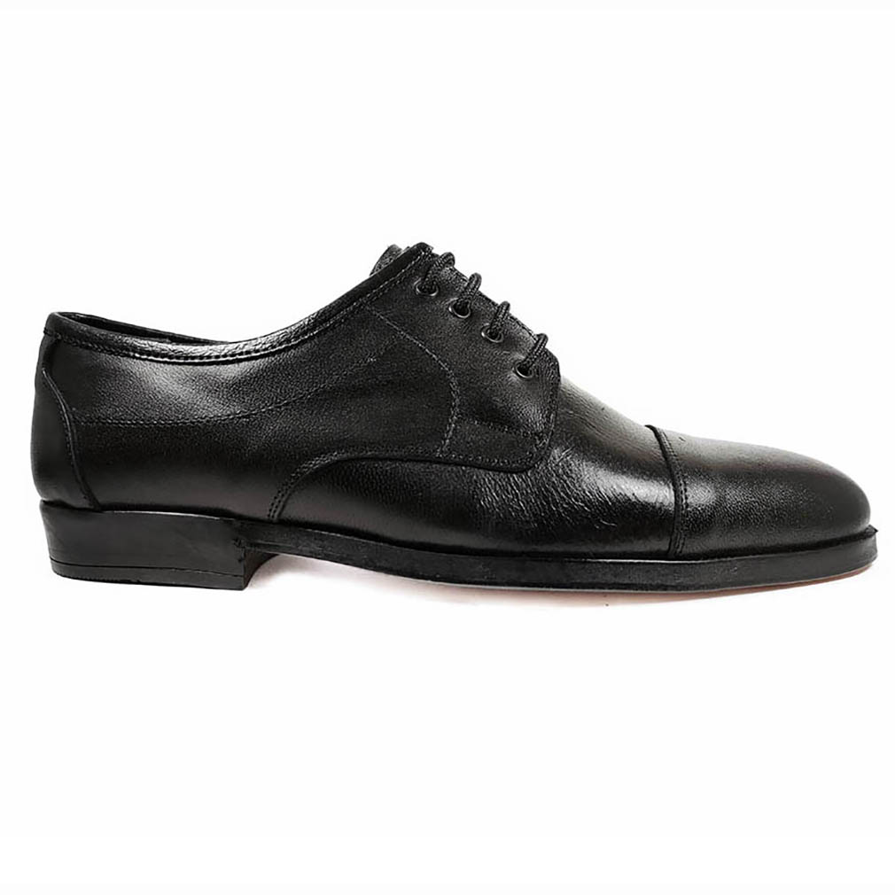 Mens Leather Shoes Cockers EL411 Black