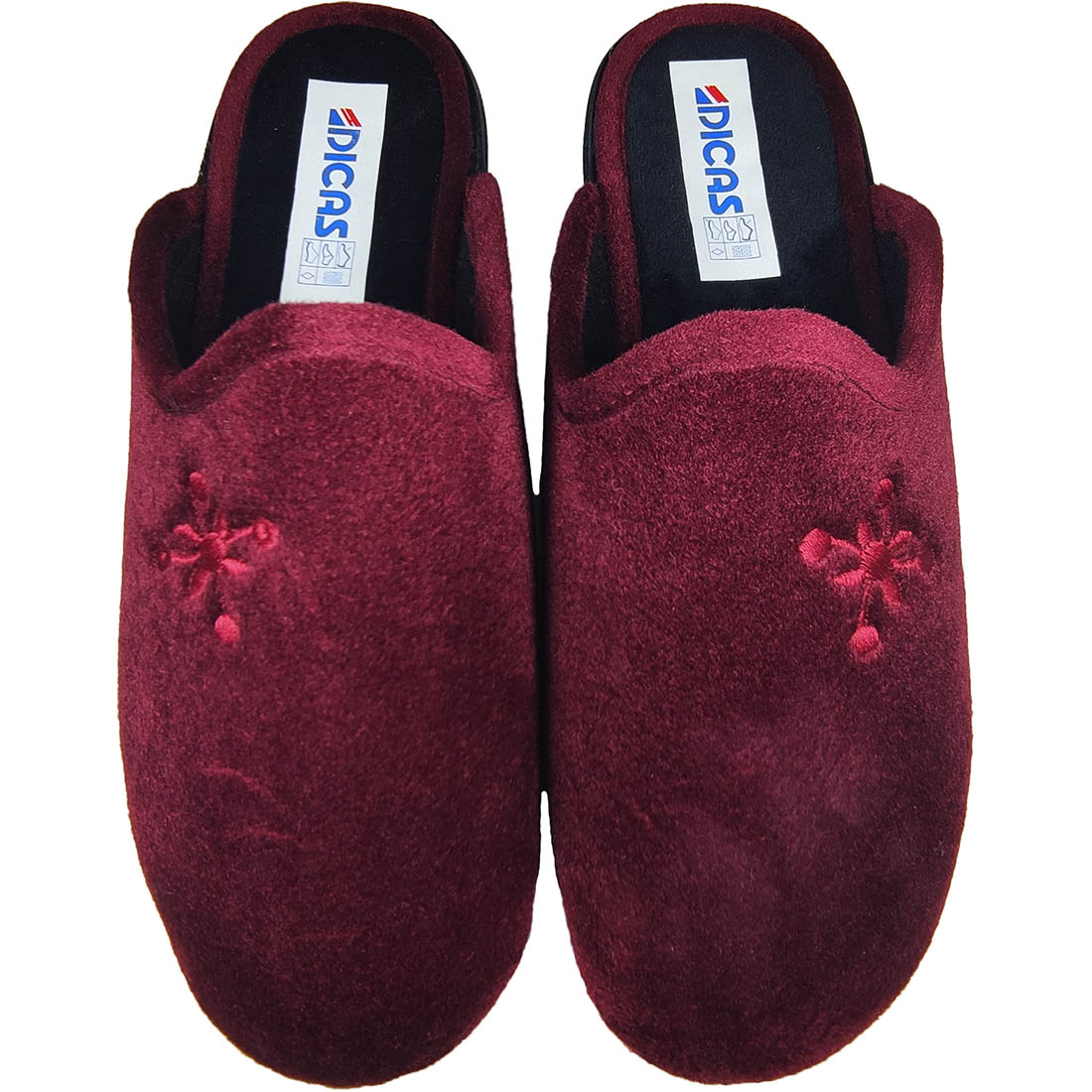 Winter Womens Slippers Dicas 44865 Bordeaux