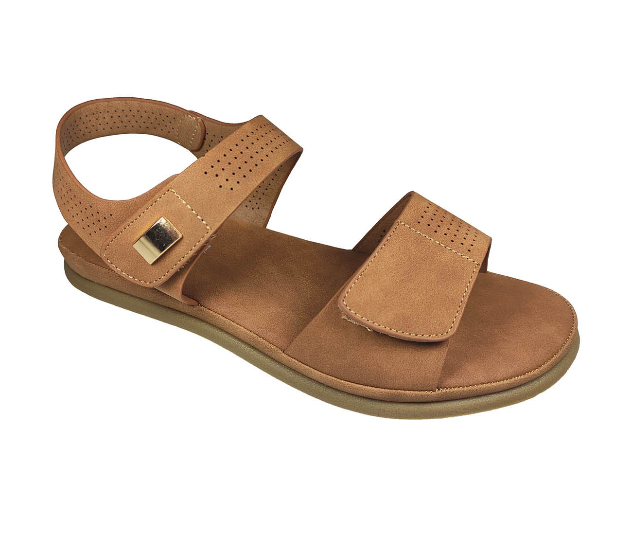 Γυναικεία Ανατομικά Πέδιλα Alta Moda 35710-Y1 Camel