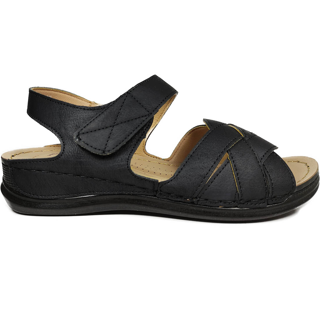 Anatomical Sandals Pelmark KZ23-10 Black