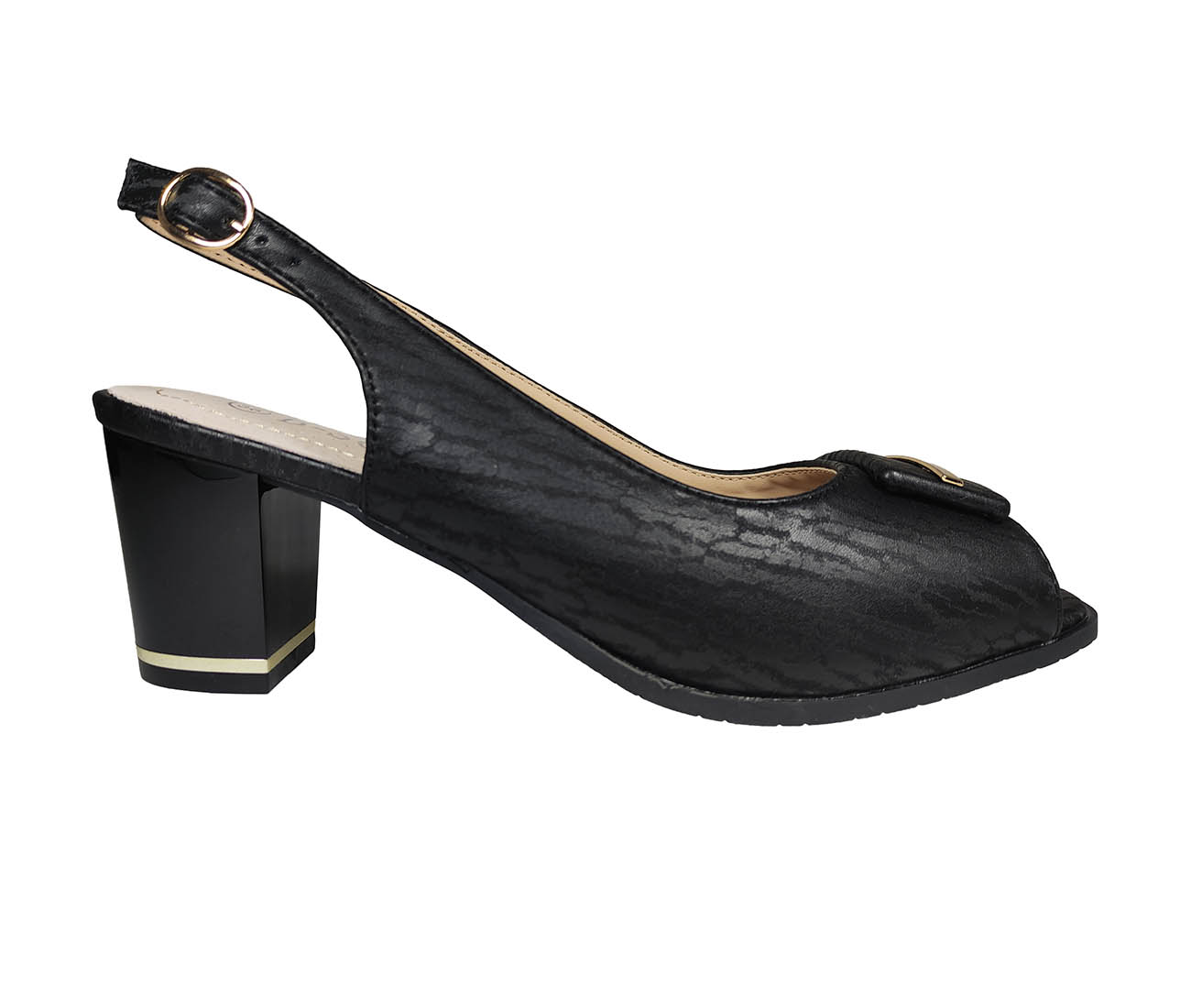 Leather Classic Formal wear Sandals B-Soft 993-86 Black
