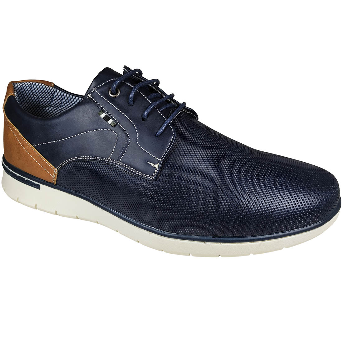 Mens Casual Anatomic Shoes Cockers SD52016 Blue