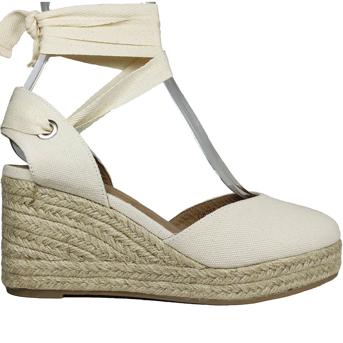 Summer Womens Platforms-Espadrilles Alta Moda Q8285 Beige