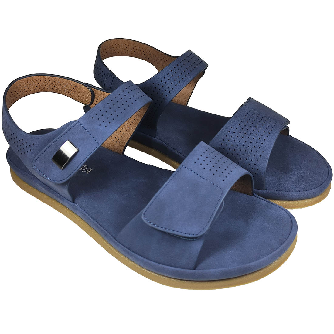 Γυναικεία Ανατομικά Πέδιλα Alta Moda 35710-Y1 Μπλε