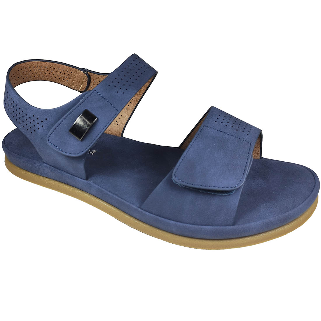 Γυναικεία Ανατομικά Πέδιλα Alta Moda 35710-Y1 Μπλε