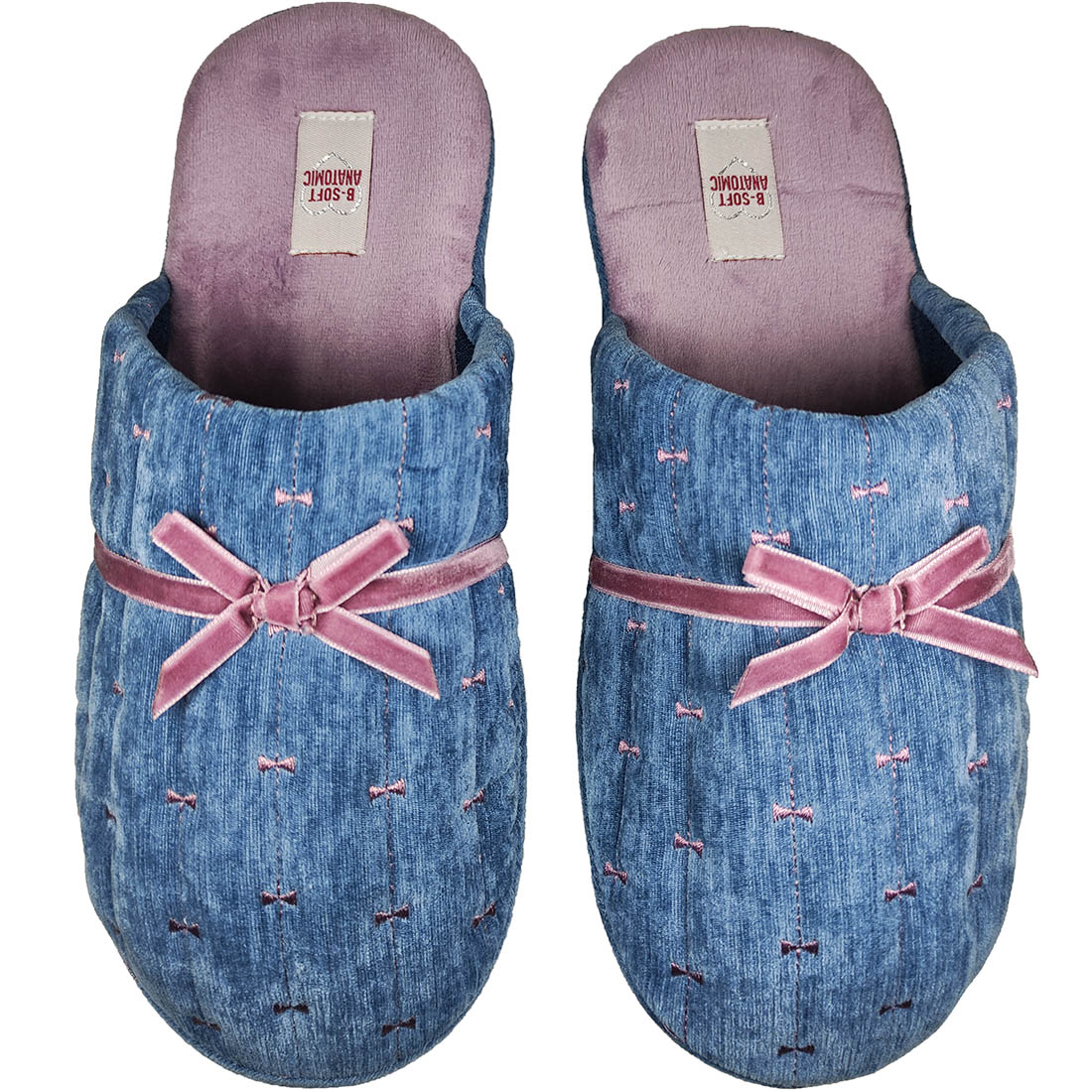 Womens Winter Slippers B-Soft 68/32353 Blue