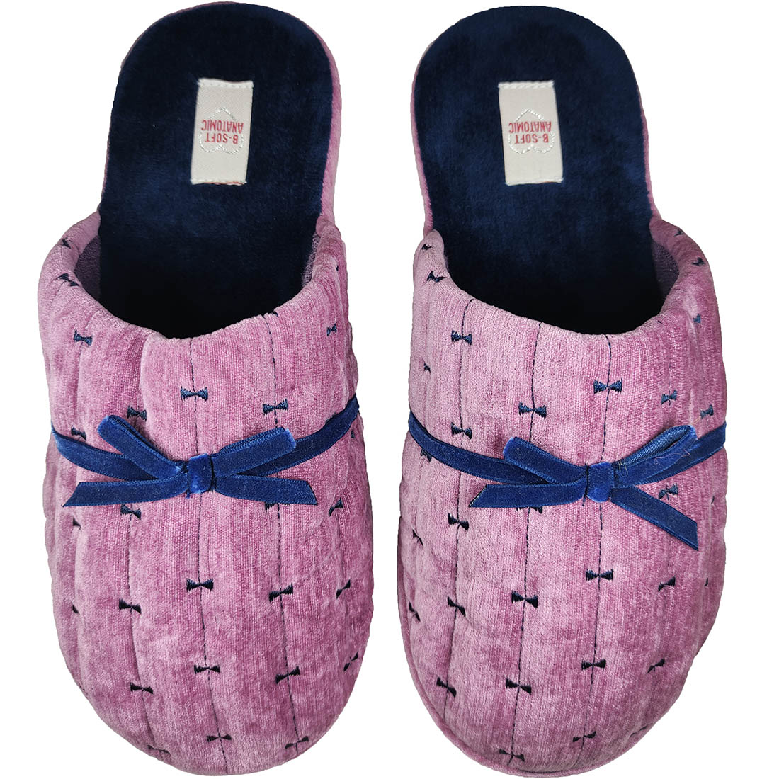 Womens Winter Slippers B-Soft 68/32353 Purple