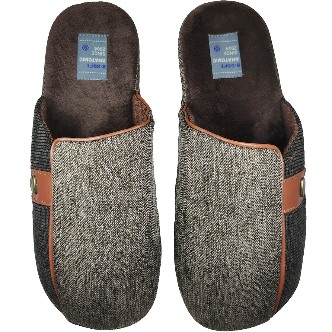 Anatomical Slippers B-Soft 222125 Brown