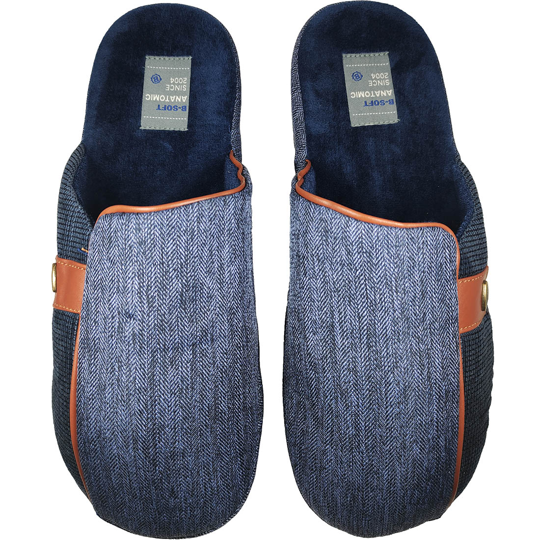 Anatomical Slippers B-Soft 222125 Blue