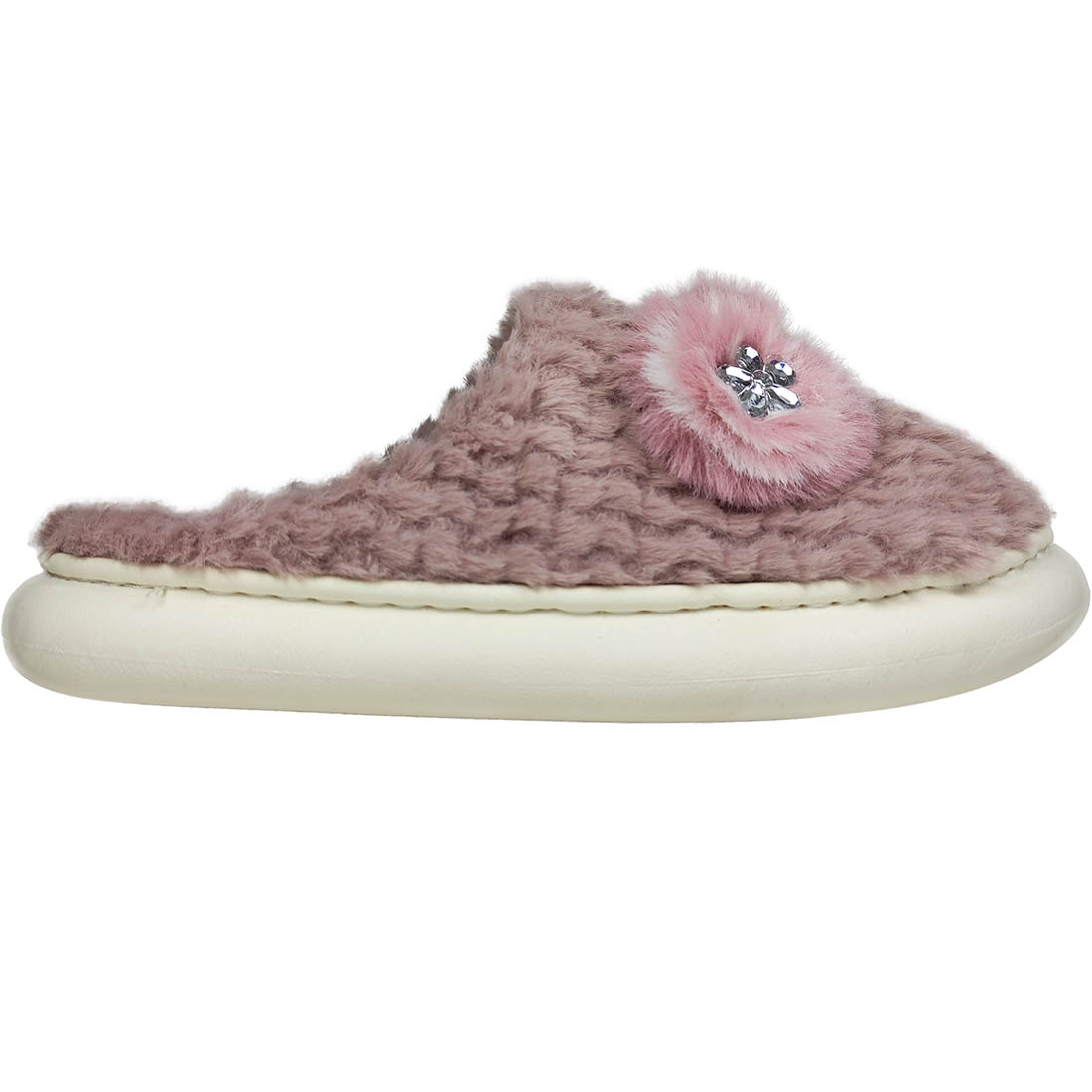Womens Winter Slippers B-Soft 6671 Pink