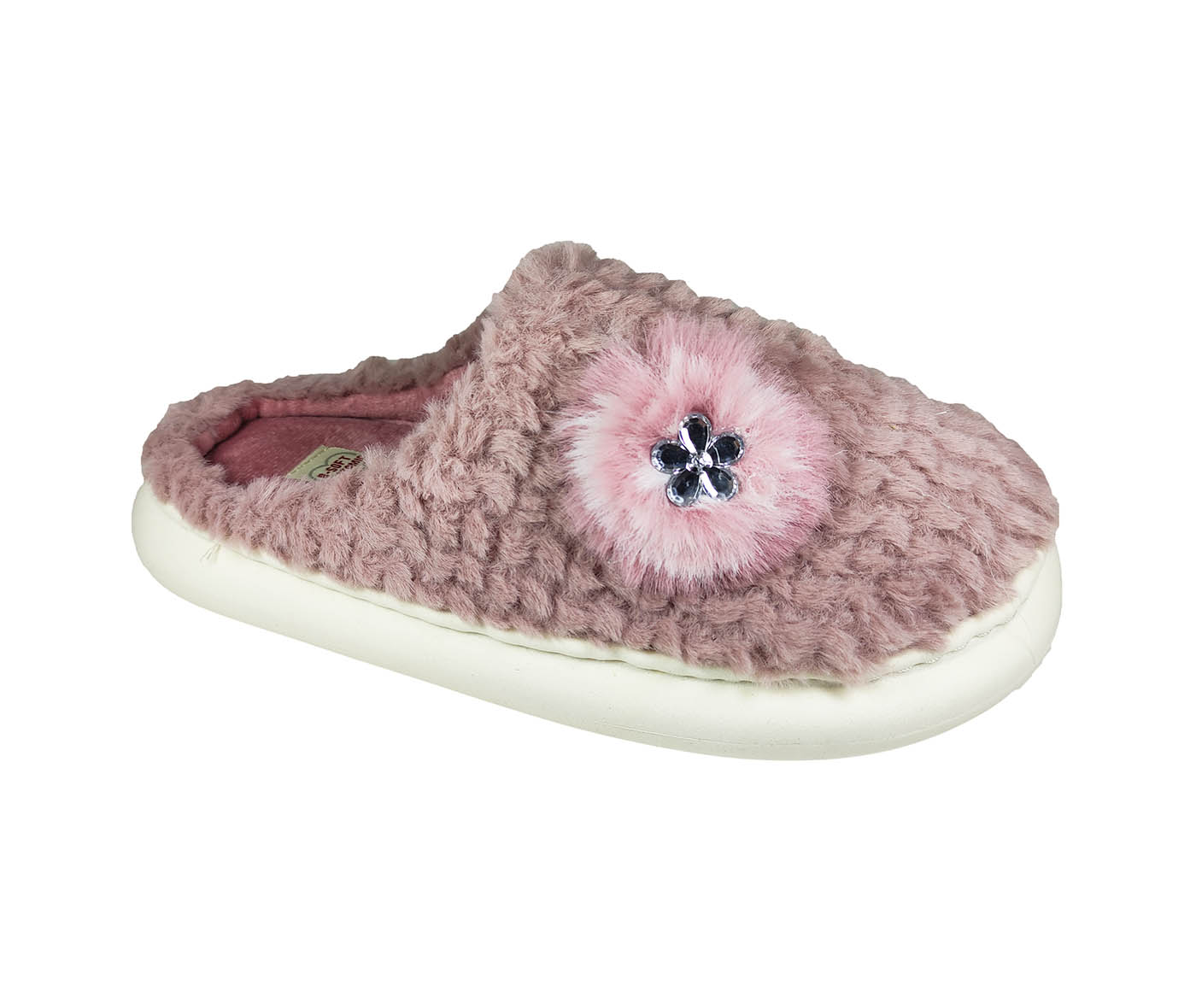 Womens Winter Slippers B-Soft 6671 Pink
