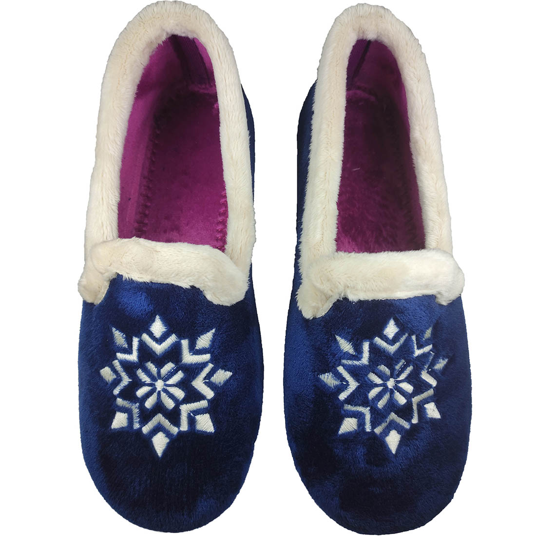 Closed Winter Slippers Alcalde 65 Blue