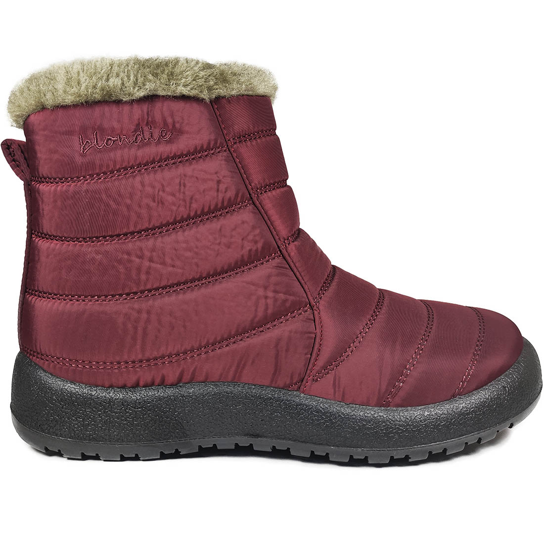 Womens Waterproof Boots Blondie SD07016 Bordeaux