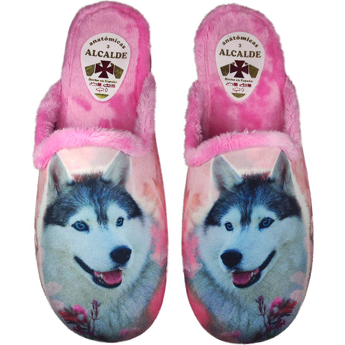 Anatomical Slippers Alcalde 6003 Pink