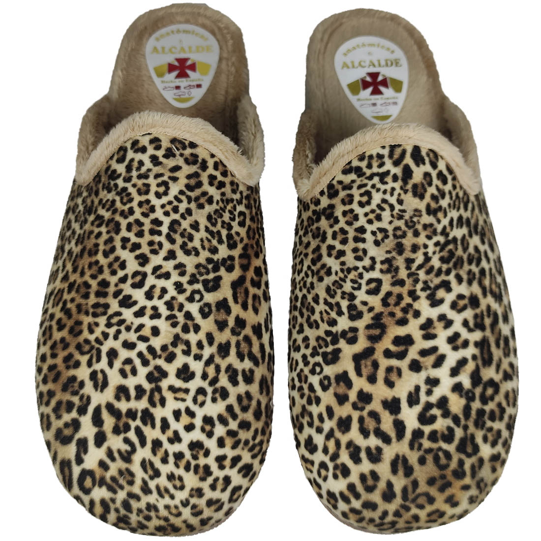 Anatomical Slippers Alcalde 6012 Leopardo