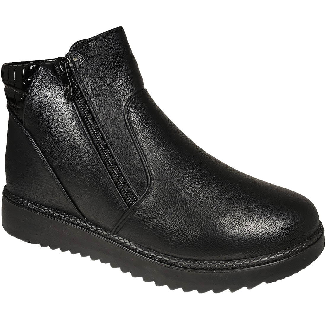 Womens Boots Plato H813-1 Black