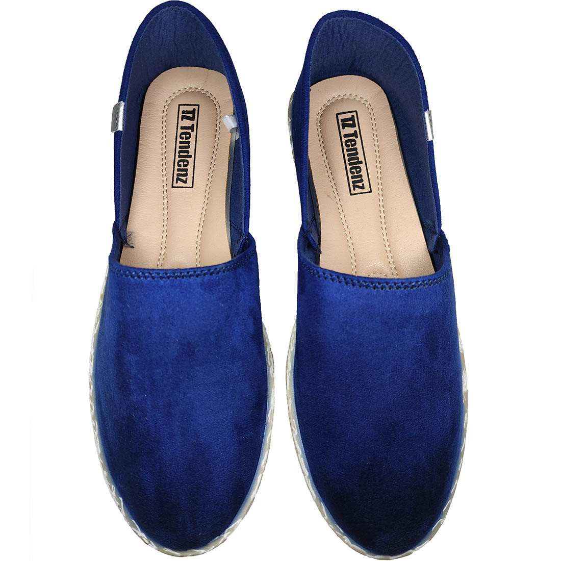 Flat Espadrilles Tendenz QMS23-002 Blue