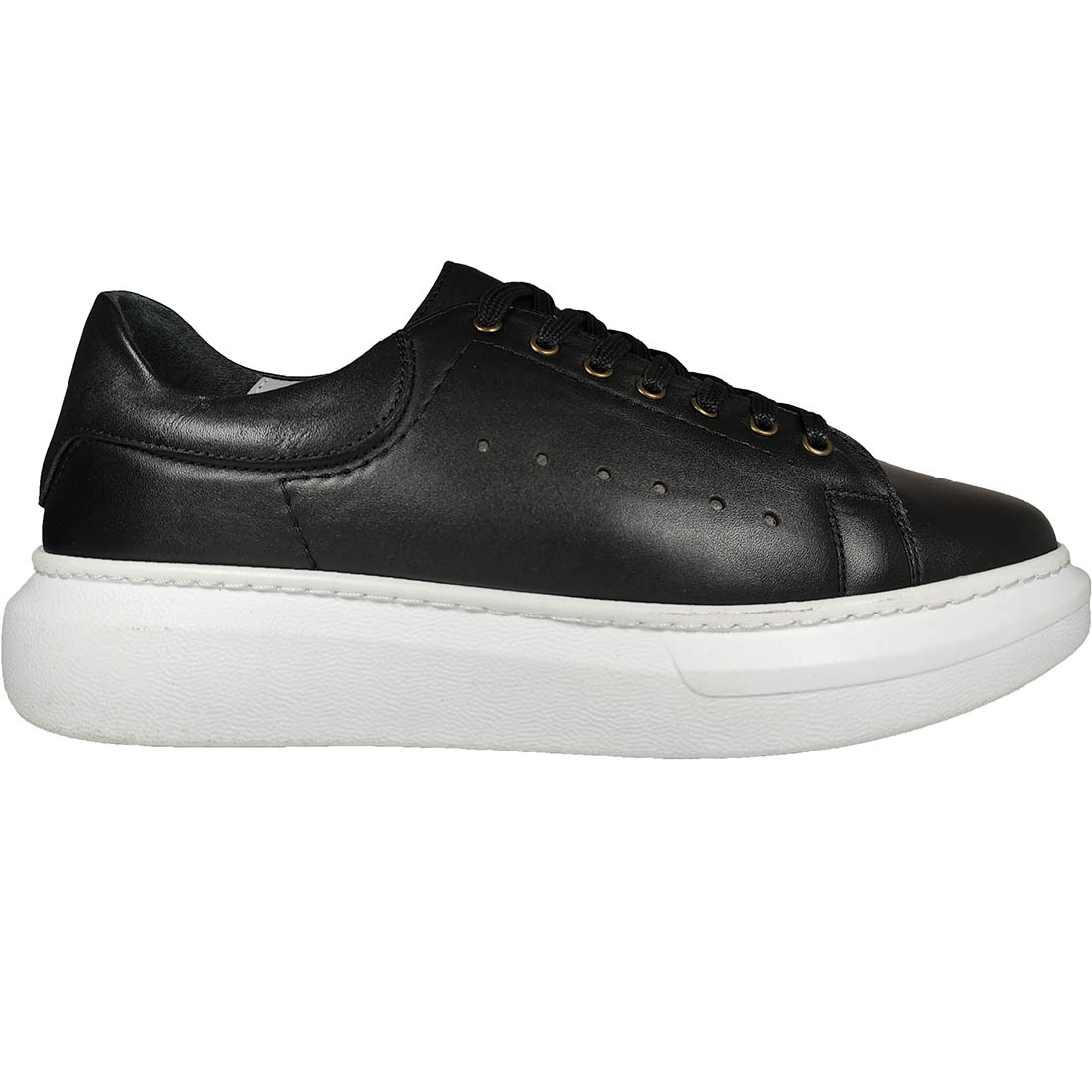Mens Leather Casual Shoes 10/2023 Black