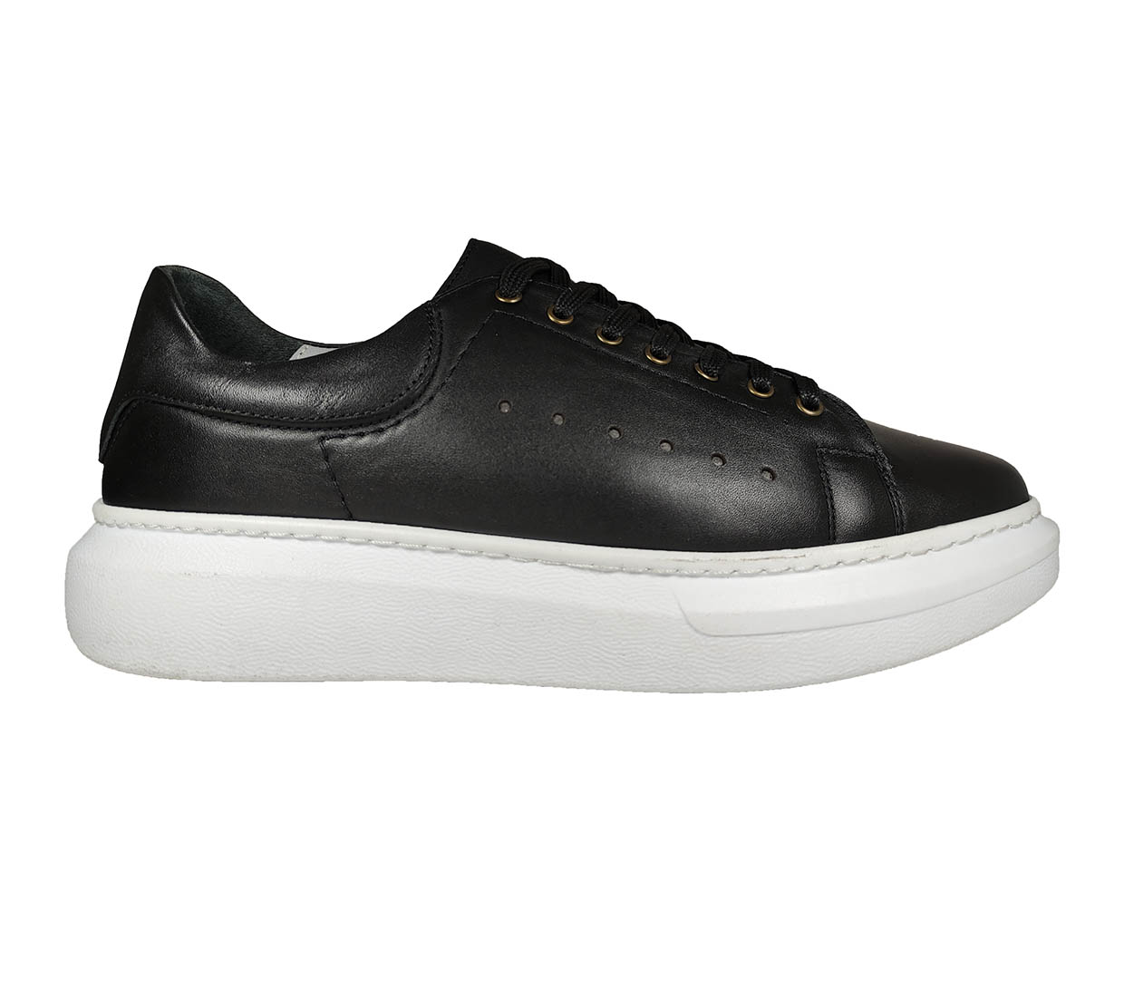 Mens Leather Casual Shoes 10/2023 Black