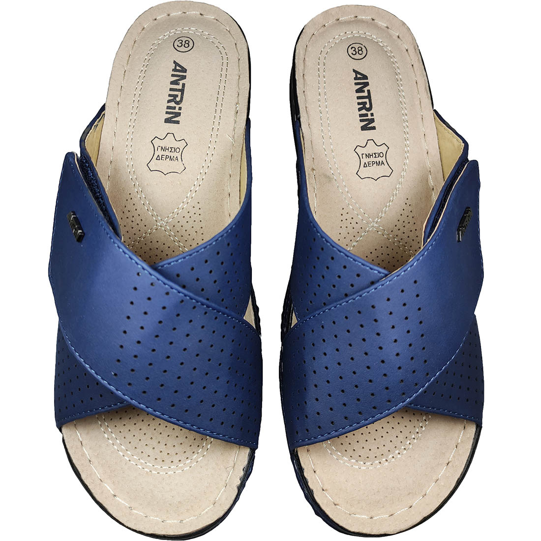 Anatomical Slippers ANTRIN ITALIA-180 Blue