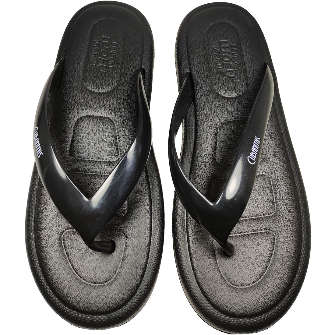 Womens Flip Flops Cubanitas 11/398 Black