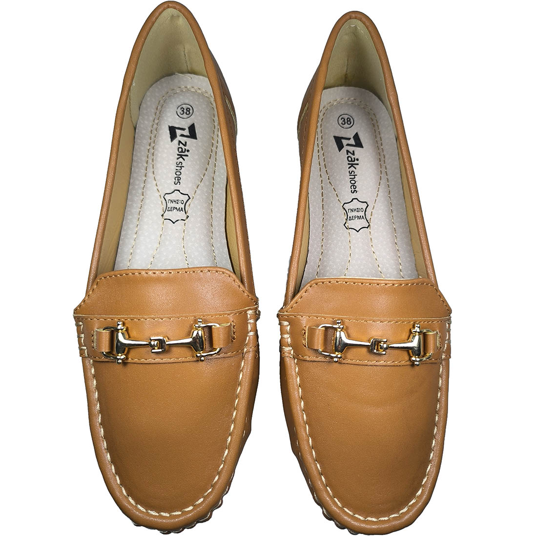 Γυναικεία Μοκασίνια Zak SD71039 Camel
