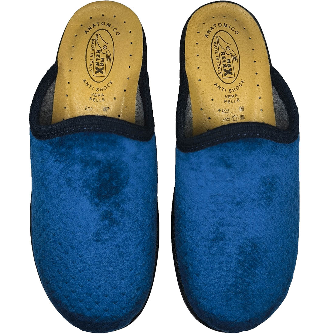 Ανατομικές Χειμερινές Παντόφλες MaxRelax 600 Μπλε
