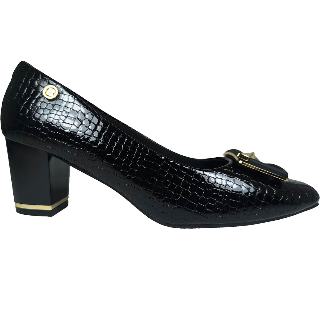 Ανατομικές Γόβες B-Soft 993-252 Μαύρο/Λουστρίνι