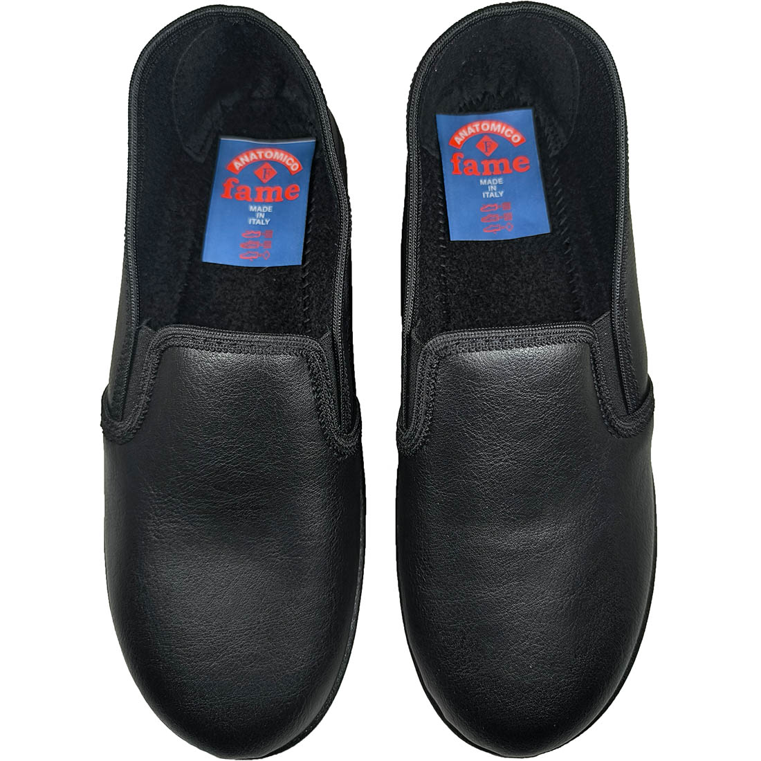 Γυναικείες Κλειστές Παντόφλες Fame LS25-40402 Μαύρο