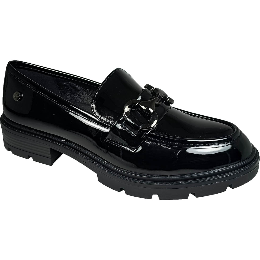 Γυναικεία Oxford Zak SD57070 Μαύρο/Λουστρίνι