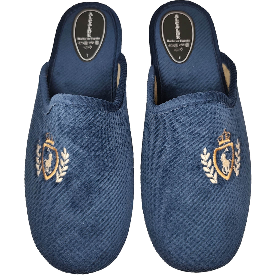 Ανδρικές Χειμερινές Παντόφλες Alcalde 33012 Μπλε