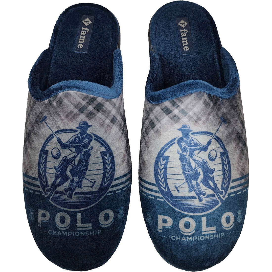 Χειμερινές Παντόφλες Fame NL1779 Μπλε σκούρο