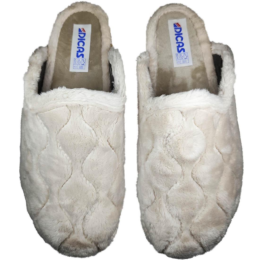 Χειμερινές Ανατομικές Παντόφλες Dicas X32255X Μπεζ