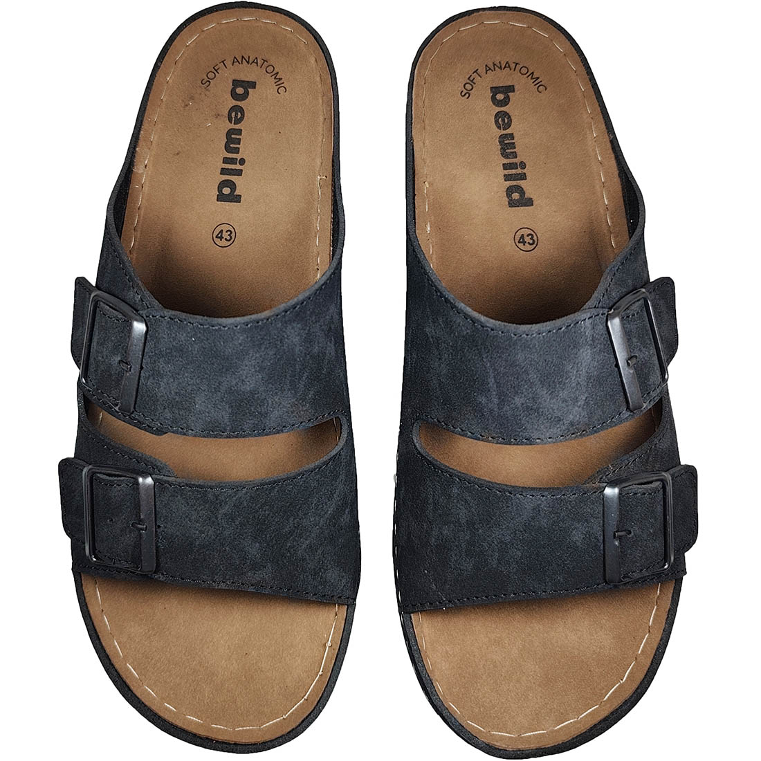 Ανδρικές Ανατομικές Παντόφλες bewild 4824 Μαύρο