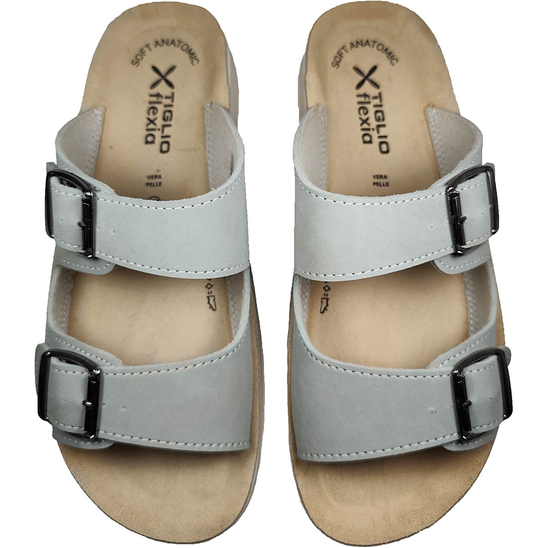 Ανατομικές Παντόφλες Tiglio 6561 Γκρι