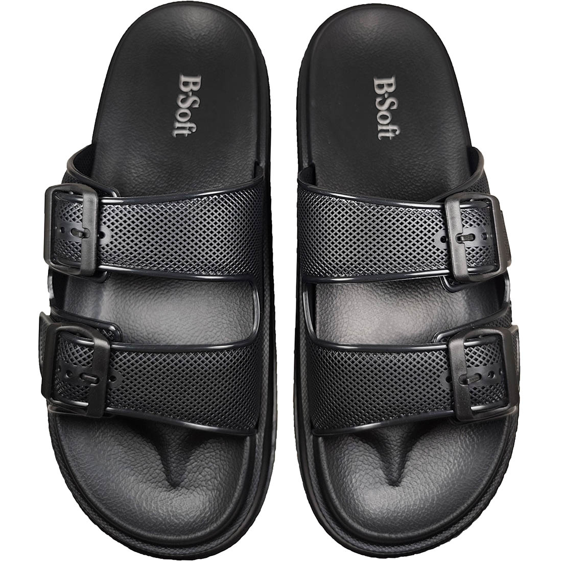 Mens Slippers B-Soft 52051 Black