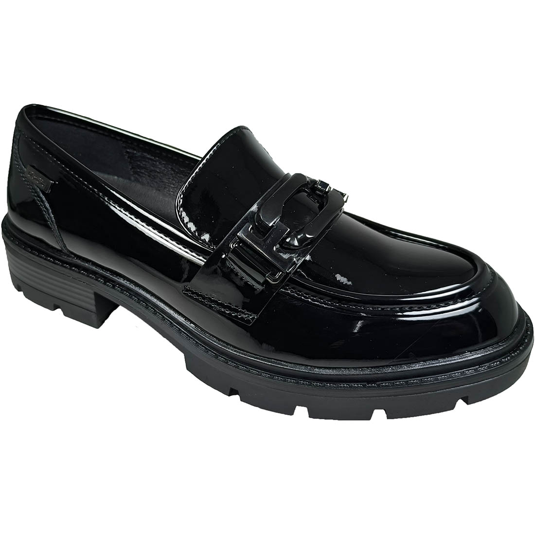 Γυναικεία Oxford Blondie SD57028 Μαύρο/Λουστρίνι